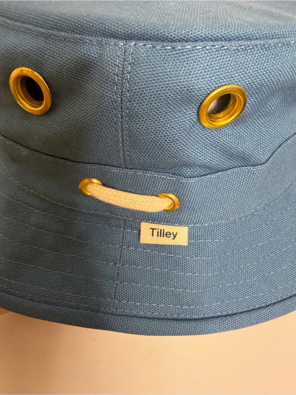 New The Tilley Hat Mens 7 Blue T1 Water Repellent Made in Canada Packable Travel - Picture 5 of 14